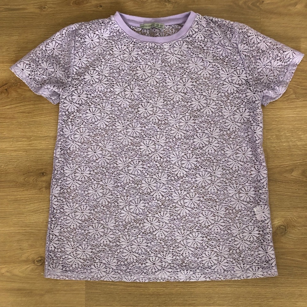 Lilac Lace Atmosphere T-Shirt